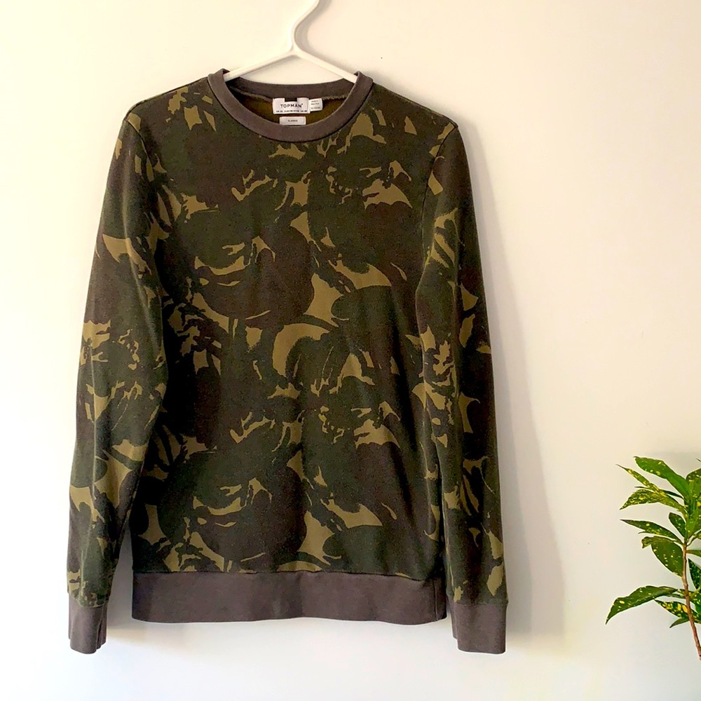 TopShop jungle sweatshirt